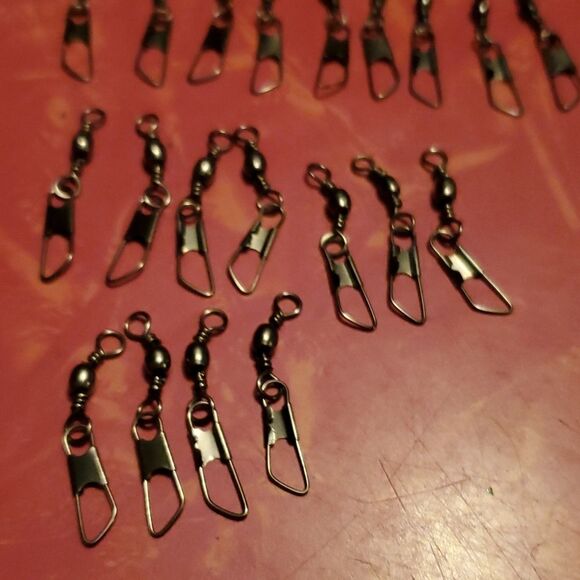 Fishing Snap Swivels set of 33 - Picture 3 of 5